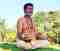 Headmaster Raja in meditation Image